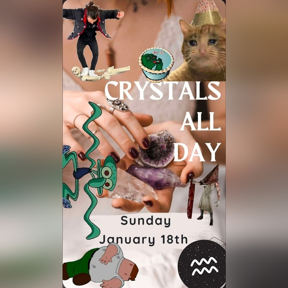 Other - JAN 18TH: CRYSTAL RAID TRAIN! // Crystals ALL day!